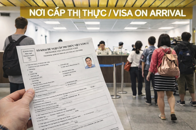 Vietnam visa on arrival form